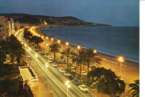 Vintage Postcard French Riviera, Nice, France