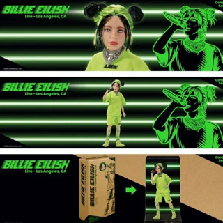 [NEW] Billie Eilish Collectible Toy Doll - Live Concert Series (Los Angeles, CA)