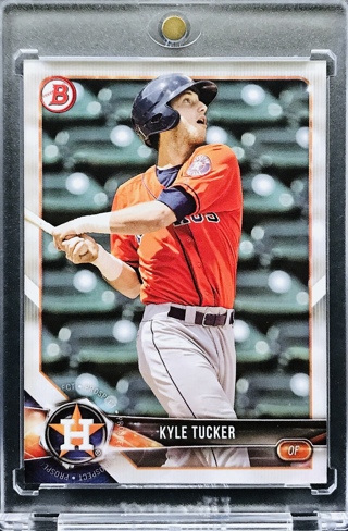 Kyle Tucker PRC - 2018 Bowman Prospects #BP55 - Houston Astros [AA187]