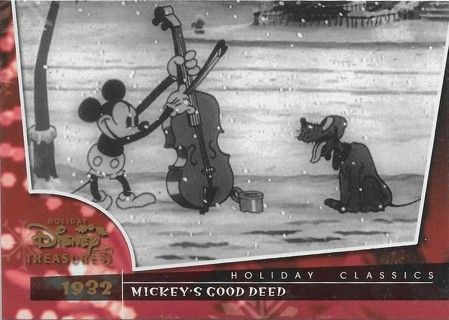 2004 Disney Holiday Treasures #HT2 Mickey's Good Deed