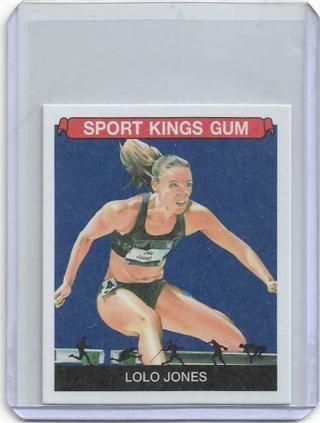 2023 SPORT KINGS LOLO JONES MINI PARALLEL CARD