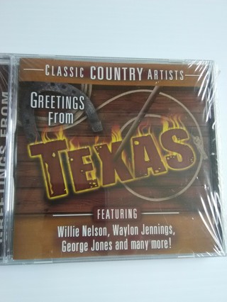 Greetings From Texas CD -Classic Country Artists