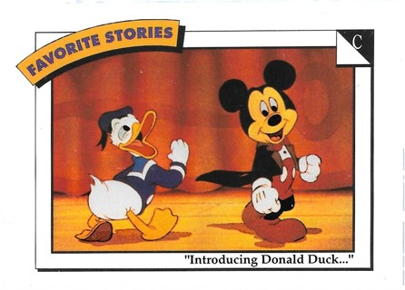 1991 Impel Disney Series One #45 Introducing Donald Duck