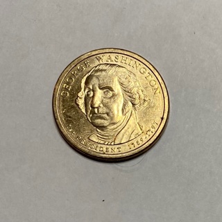 George Washington Gold Presidentail Dollar!