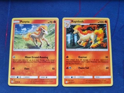 Pokemon Cosmic Eclipse ponyta and Rapidash