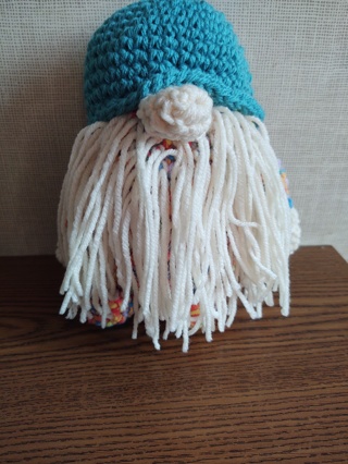 Hand Crocheted Amigurumi Gnome