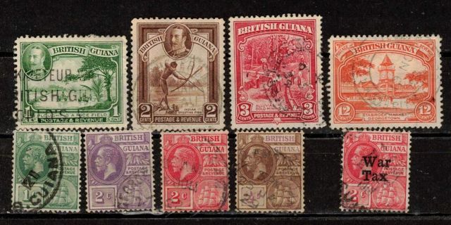 British Guiana with King George 5