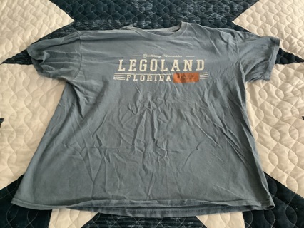 4 Gently Used Men’s T-shirt XL Let’s Get Slothed Legoland Beaufort