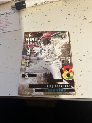 2024 topps fantasy favorites elly de la cruz