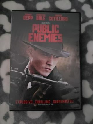 Dvd.... Public Enemies..... johnny Depp