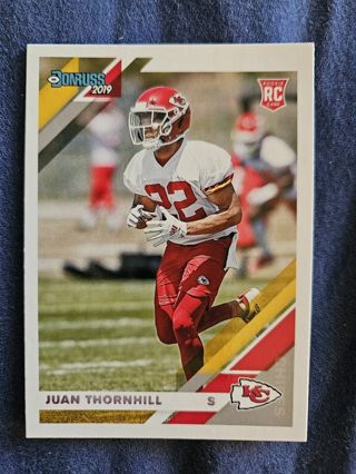 2019 Donruss Rookie Juan Thornhill