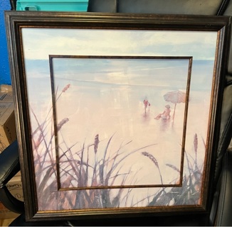 Beach Picture with Frame 