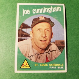1959 - TOPPS BASEBALL CARD NO. 285 - JOE CUNNINGHAM - CARDINALS
