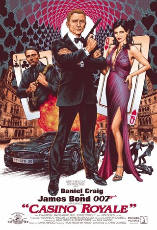 "Casino Royale" HD "Vudu or Google Play" Digital Movie Code 