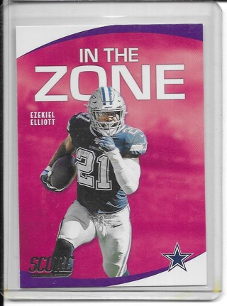 Ezekiel Elliott 2020 Score In the Zone #IZ-EE