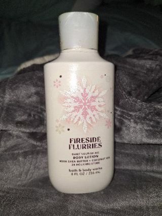 BBW Fireside Flurries body lotion