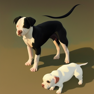 Listia Digital Collectible: Pitbull puppies