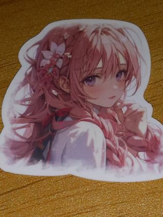 Anime one new cute vinyl sticker no refunds regular mail only Very nice