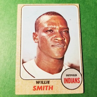 1968 - TOPPS BASEBALL CARD NO. 568 - WILLIE SMITH - INDIANS