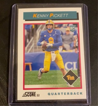 2022 Score Kenny Pickett RC #TB1