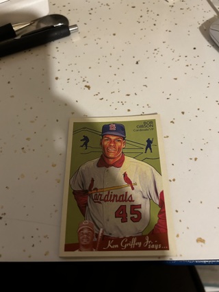 2008 upper deck goudey sp bob gibson