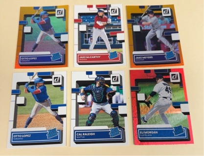 2022 Donruss Baseball lot