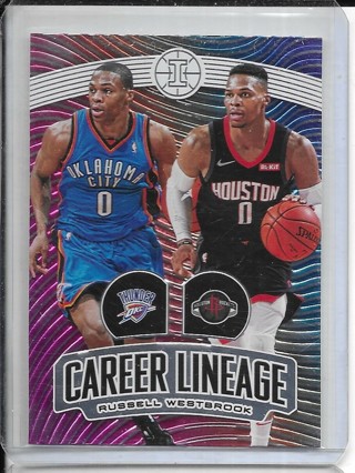 Russell Westbrook 2019-20 Illusions Career Lineage #5