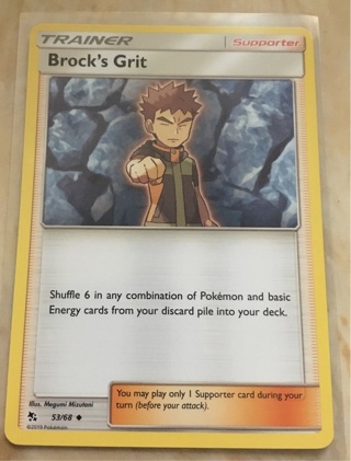 Pokémon Brock’s Grit 53/68