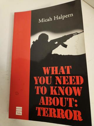 What You Need To Know About: Terror by Micah Halpern (2003 paperback 163 pp. 1st Ed.)