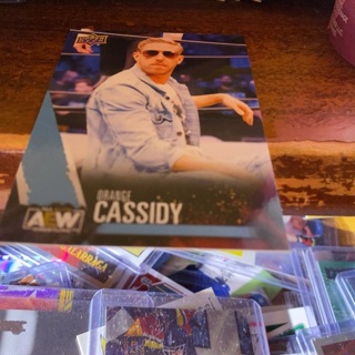 2021 upper deck first edition aew orange Cassidy wrestling card 