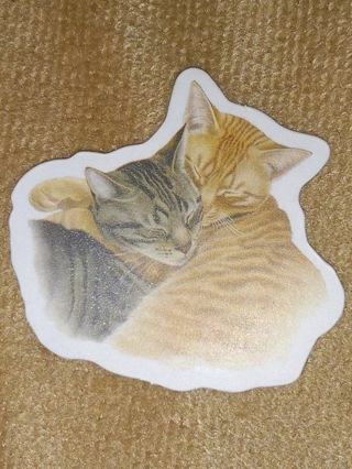 Cat one new small vinyl sticker no refunds regular mail only Very nice these are all nice