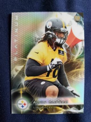 2015 Topps Platinum Rookie Alvin Dupree