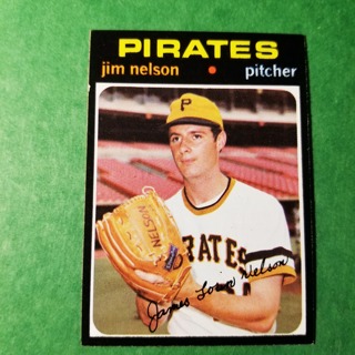 1971 Topps Vintage Baseball Card # 298 - JIM NELSON - PIRATES - NRMT/MT