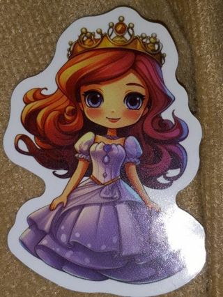 Adorable one nice vinyl sticker no refunds regular mail only Very nice quality!