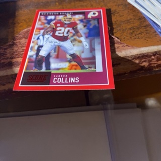 2020 panini score Landon Collins football card 