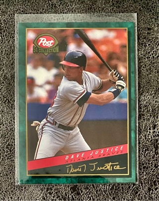 David Justice Post ‘94 Collection