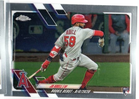 2021 Topps Chrome Update Jo Adell Rookie USC40