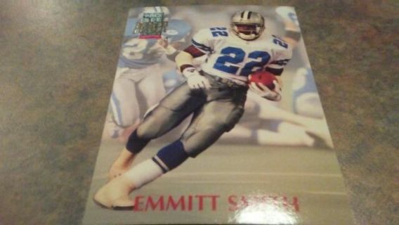 1992 PRO SET POWER EMMITT SMITH HALL OF FAMER DALLAS COWBOYS FOOTBALL CARD# 22