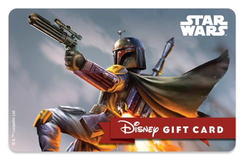 The Mandalorian $5 Dart Vader Disney Gift card