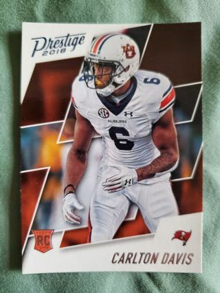 2018 Panini Prestige Rookie Carlton Davis