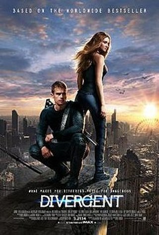 DIVERGENT --- SD/ MAYBE HD BUT NOT SURE THROUGH