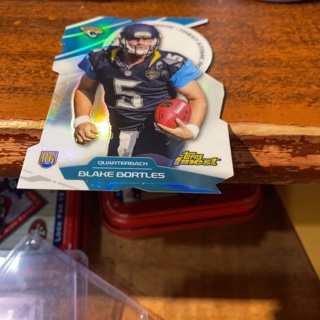 2014 topps finest die cut atomic rookie Blake bortles rookie football card 