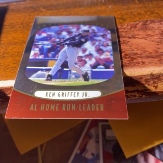 1997 topps awards gallery A.L.home run ldr k Griffey jr baseball card 