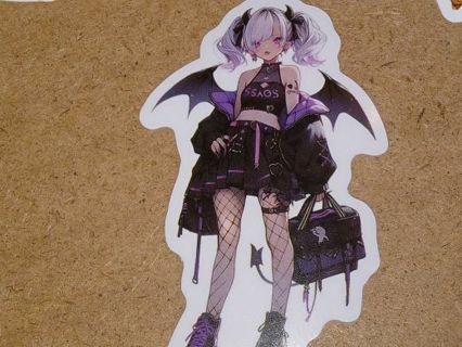 Anime Cute nice 1⃣ vinyl sticker no refunds regular mail only Very nice quality!