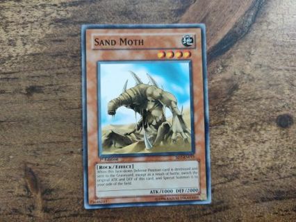 Yu-Gi-Oh Card 1st Edition Sand Moth