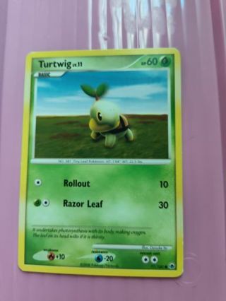 Turtwig Pokemon Card