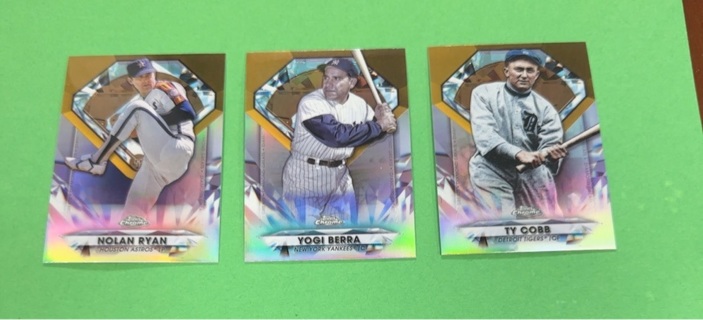 2022 Topps Chrome Diamond Greats Die Cuts 