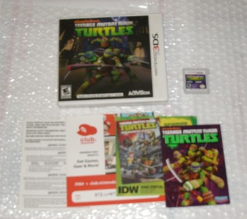 3ds NICKELODEON TEENAGE MUTANT NINJA TURTLES 