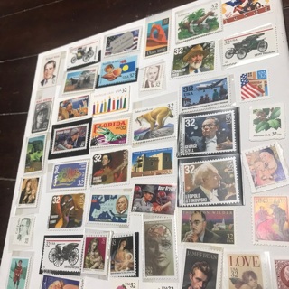 US Uncancelled Useable Postage Stamps, Free Mail