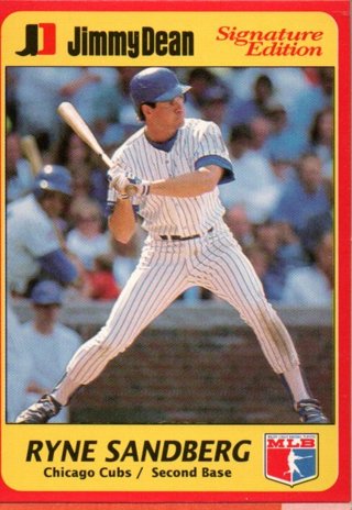 1991 Jimmy Dean Ryne Sandberg